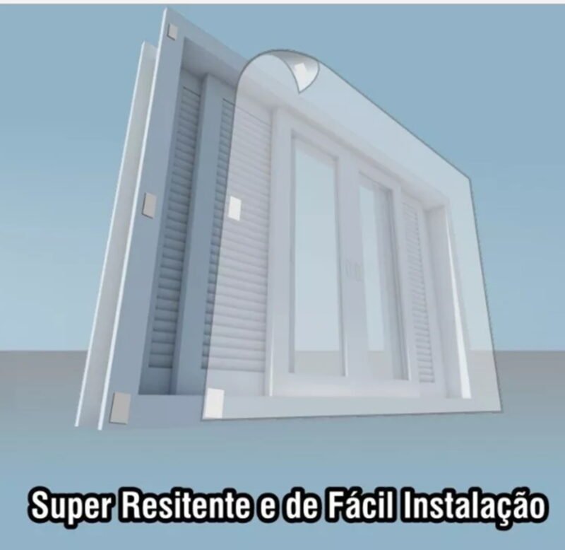 Tela Mosquiteira com Velcro para Janela
