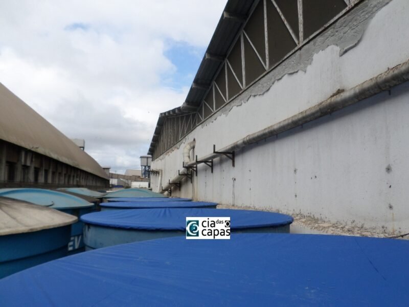 Capa para caixa d´água de 2.000 litros em lona - Imagem 4