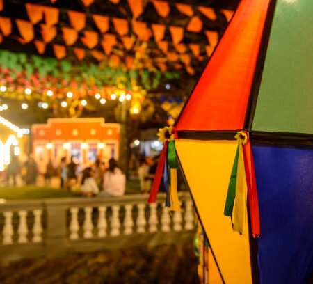 Bandeirinha/Bandeirola Grande TNT Festa Junina 10 Metros 30x25