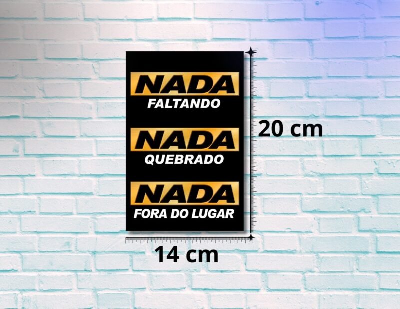 Placa Decorativa