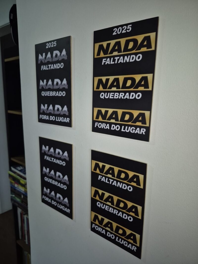 Placa Decorativa (3 UNID) - Imagem 7