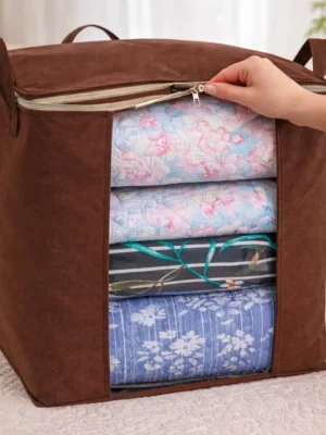 Kit 5 Porta Tudo para Guarda Roupa Luxo