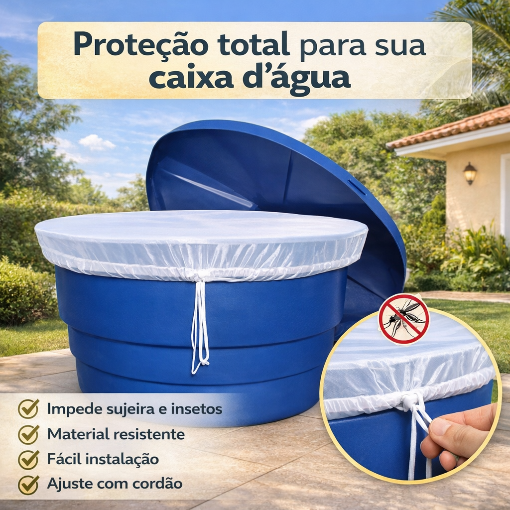 Capa para caixa dagua