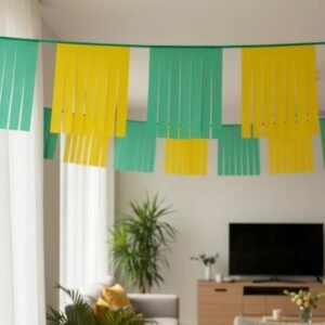 Varal Em Tiras Reutilizável Para Festa Junina