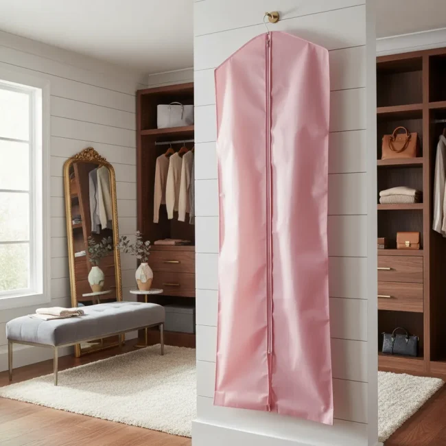 Capa Para Vestido - Modelo Simples Rosa