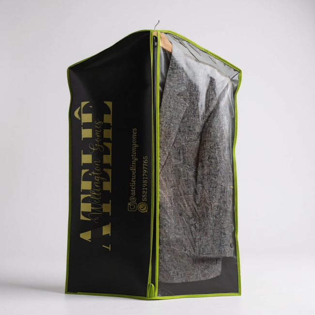 Capa de terno personalizada - Variação Em PVC Transparente 3