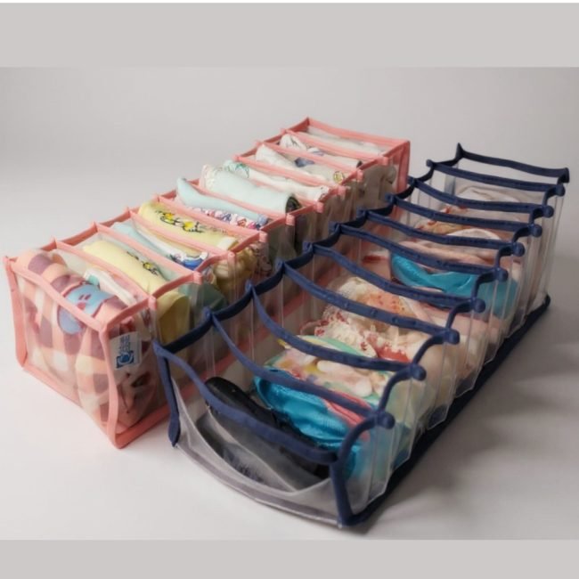 Colmeia Organizadora para Bebe Em PVC Cristal - tamnho P