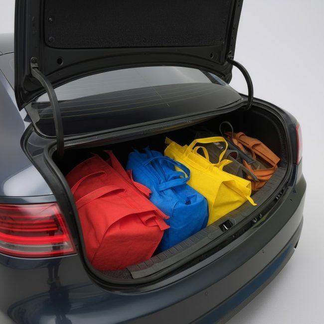 Magic Eco Bag ( Bolsa Organizadora Para Compras De Mercado) Carro